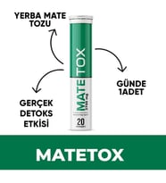 NEDOX Matetox Detoks 20 Efervesan Tablet