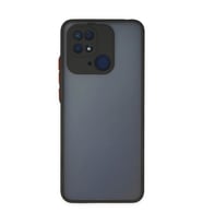 Xiaomi Redmi 10c Kılıf Montreal Silikon Kapak - Siyah