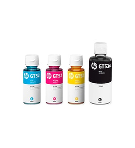 Gt53xl-gt52 L9u63a Siyah Ve Renkli Orjinal Mürekkep Kartuş Takımı Bk 135ml. Cym70ml.