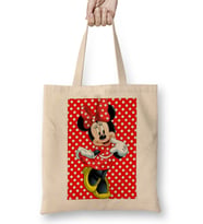Minnie Mouse 02 Bez Çanta Uzun Saplı