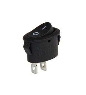 IC-134C Oval Işıksız Anahtar On-Off 2P