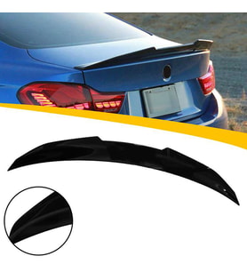 Bmw F36 PSM Bagaj Üstü Spoiler Parlak Siyah Spoyler Plastik İthal