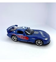 Dodge Viper Gtsr ( Alev Desenli) Çek bırak 5inch Lisanslı Model Araç, Oyuncak Araba