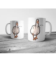 Pixxa Duck You! - Ördektir! Kupa Bardak Model 3