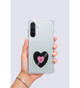 Samsung Galaxy A17 Kartlıklı Vinly Desenli Kılıf - GLST6648-8364