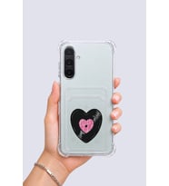 Samsung Galaxy A17 Kartlıklı Vinly Desenli Kılıf - GLST6648-8364