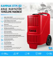Otm-02 Araç Radyatör Temizleme Makinesi