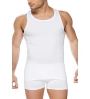 6 Adet Güryıldız Erkek Penye Atlet Büyük Beden Beyaz 24001