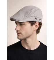 Clean Form Flat Cap – Urban Ash Tokalı Kasket (Gri)