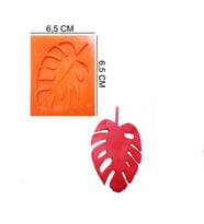 ŞEKER HAMUR KALIBI SİLİKON YAPRAK 6,5*6,5 CM