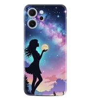 Oppo Reno 14F Kılıf Boutique Baskılı Resimli Woman in Moon Pcode -005