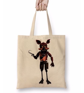 Nightmare Foxy Bez Çanta Uzun Saplı