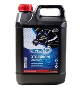 FACTOR360 LASTİK VE TAMPON PARLATICI 5L