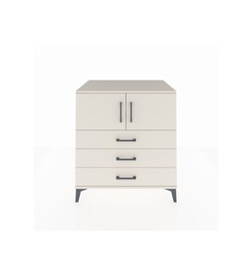 Kronos Şifonyer 2 Raflı 3 Çekmeceli 2 Kapaklı 88x59x96 Aytaşı-Aytaşı