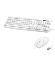 Klye Ve Mouse Seti - Beyaz KM8519