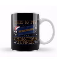 This Is My Blockbuster Christmas Jumper Kupa Bardak Porselen