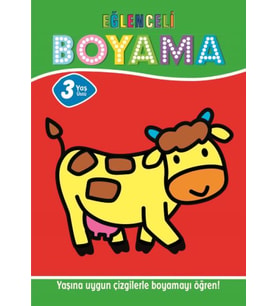 Eğlenceli Boyama - 3 Yaş Üstü 4’lü Pastel Boya Hediyeli