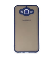 Samsung Galaxy J7 Kılıf Montreal Silikon Kapak - Lacivert