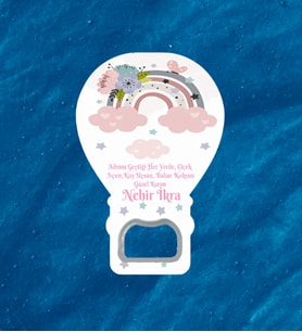 Kız Bebek İçin İsimli Magnet