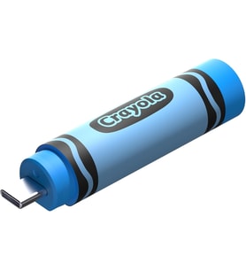 Sandisk 128Gb Crayola Usb-C Flash Sürücü, Gök Mavisi - 300Mb/S'Ye Kadar Okuma Hızı, Usb 3.2 Gen 1, U