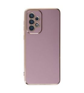 Galaxy A73 5G Kılıf Volet Silikon - Mor