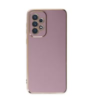 Galaxy A73 5G Kılıf Volet Silikon - Mor