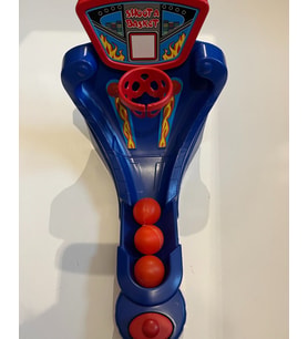 Çılgın Atış Mini Basket Oyunu El ve Göz Gelişimi 40 Cm (Çok Renkli)