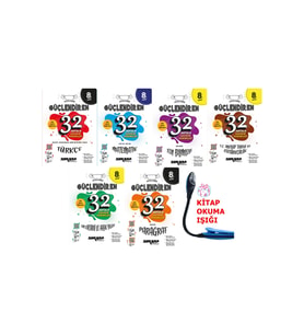 kitabın başkenti ankara yayıncılık 8 Sınıf Ful Tüm Dersler Güçlendiren 32 Haftalık Deneme Set + Kitap Okuma Işığı Hediye (Çok Renkli)