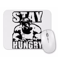 Arnold Stay Hungry Mouse Pad