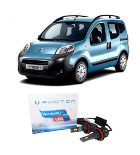 Citroen Nemo Led Xenon Sis Far Ampulü H1 Ultimate Yeni Seri Beyaz 2007+