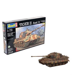 Revell Maket Seti 1:72 PZKPFW VI Königstiger 3129