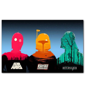 Cakatablo Star Wars Orijinal Üçlemesi