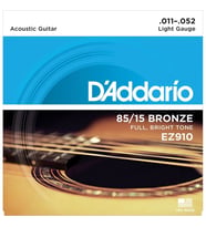 Daddario Ez910 Akustik Gitar Tel Seti, 85/15 Bronze, Light