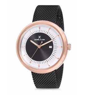 DANIEL KLEIN DK013216D-02 UNİSEX KOL SAATİ (Beyaz-Siyah)