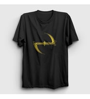 Presmono Unisex Siyah Gold Logo Evanescence T-Shirt 146158tt