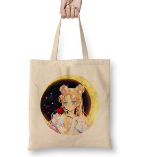 Sailor Moon Light Fanart Bez Çanta Uzun Saplı