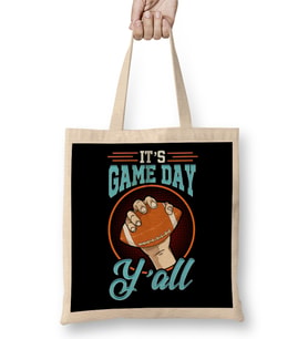 It s Gameday Y all Football & Gaming Tailgating Bez Çanta Uzun Saplı