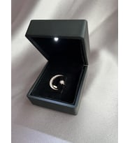 Ay Model Ayarlanabilir 925 Ayar Gümüş Yüzük