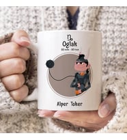 Kişiye Özel Oğlak Burcu Erkeğe Hediye Kupa Bardak