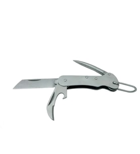 Pk 153 Gümüş Gemici Çakı 9,5 Cm - Metal Sap, Manuel