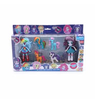 My Little Pony Equestria Girls Oyuncak Pony Ailesi Karakter Figür Oyuncak