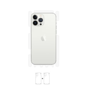Apple İphone 13 Pro Arka-yan Koruyucu Poliüretan Film Wrapsol