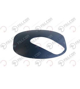 Falcon Techno 50 Ayna Dekoratif Kapak Sağ Mavi