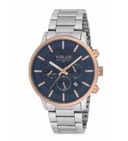VIALUX VX533T-11SR ERKEK KOL SAATİ (Gümüş)