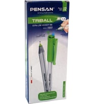 Pensan 1003 Triball Tükenmez Kalem 1.0 Mm Yeşil (12 Li Paket) 