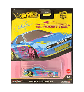 Hot Wheels Premium Car Culture Silhouettes Mazda Rx7 Pandem Jbk60