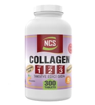 300 TABLET KOLLAJEN 1000 MG Collagen Tip 1-2-3 Glutatyon DVİT