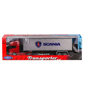 Mey İthalat® 32671S-W Scania Transporter V8 R730 1:24 -Karsan Oyuncak