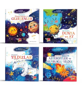 İlk Okuma Uzay Hikayeleri 4'lü Set