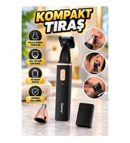 Mini Seyahat Tipi Kulak Burun Temizleyici Tıraş Makinesi